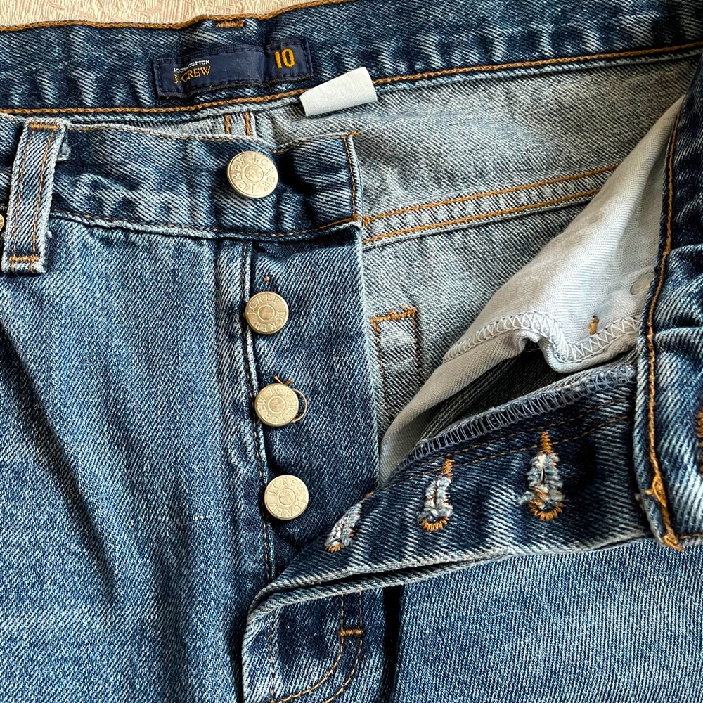 J.Crew button fly jeans